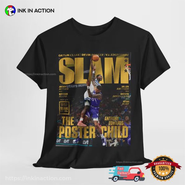 SLAM Anthony Edwards NBA T-shirt