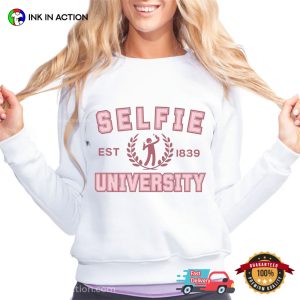 Selfie University EST 1839 Basic T shirt 3