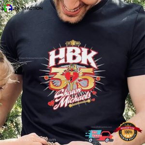 Shawn Michaels Heartbreak Kid 35th Anniversary T-shirt