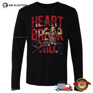 Shawn Michaels Heartbreak Kid Signature T shirt 3