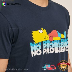 The Simpson No Problemo Cartoon T shirt