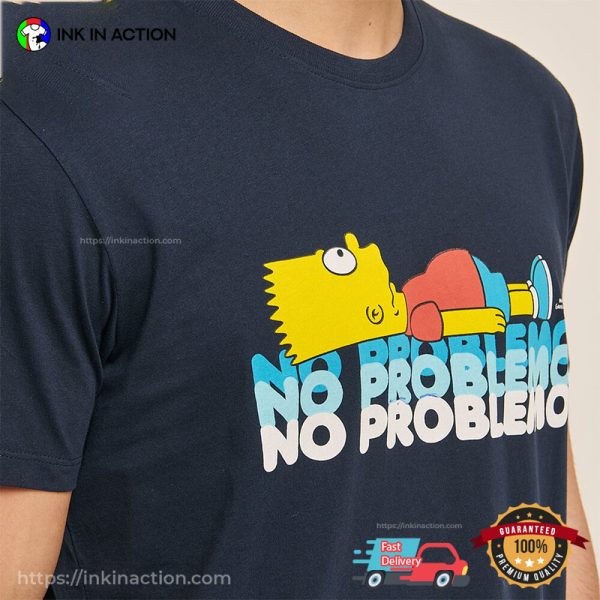 The Simpson No Problemo Cartoon T-shirt