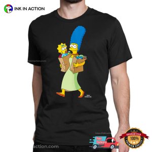 The Simpsons Marge Simpson And Maggie Grocery T Shirt 2