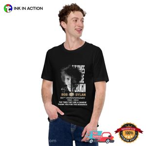 The Times They Are A Changin Bob Dylan T Shirt 2