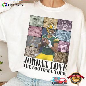 Vintage 90S Jordan Love Green Bay Football Merch 3