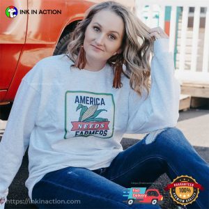 Vintage America Needs Farmers Shirt