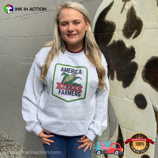 Vintage America Needs Farmers Shirt