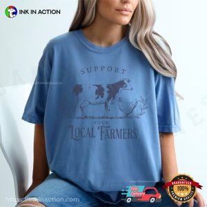 Vintage Farming Nature Inspired Comfort Colors Tee