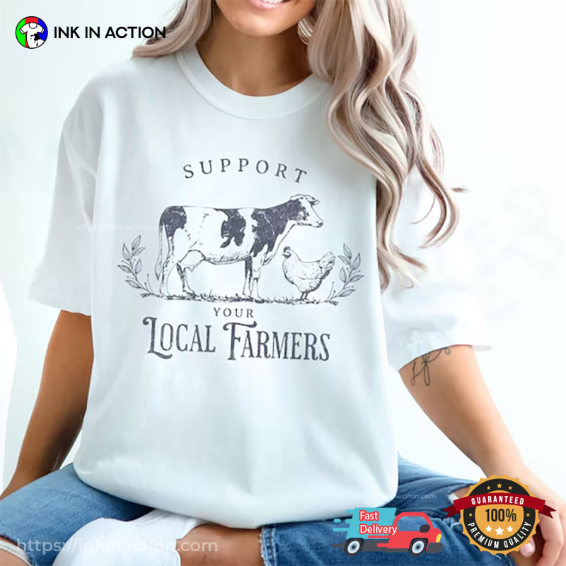 Vintage Farming Nature Inspired Comfort Colors Tee Vintage Farming Nature Inspired Comfort Colors Tee
