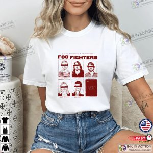 Vintage Foo Fighters Rock Band Unisex T shirt 2
