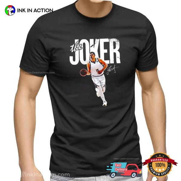 Vintage Jokic The MVP 2023 With Signature American Basketball Shirt