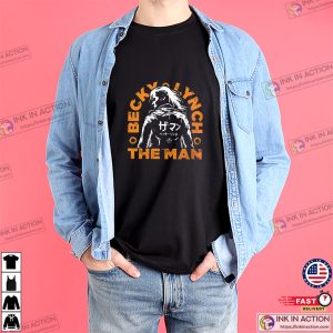 Vintage WWE  Becky Lynch The Man Youth T-Shirt