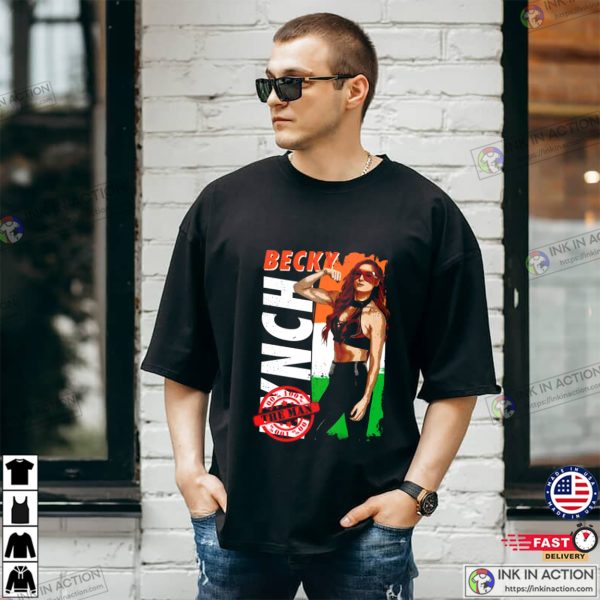 WWE Becky Lynch 100% The Man Vintage T-shirt