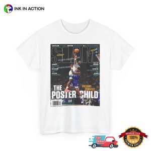 anthony edwards nba Slam The Poster Child T shirt 1