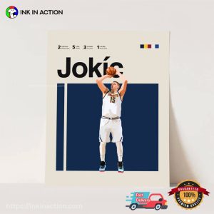 denver nuggets nikola jokic Inspired Poster 2