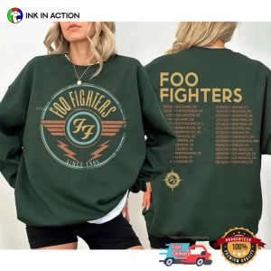 foo fighters tour 2024 Comfort Colors Tee 2