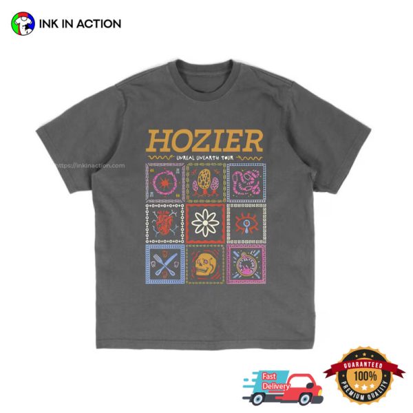 Hozier Music 2024 Unreal Unearth Tour Comfort Color Tee