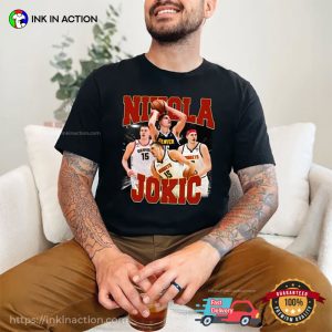 NBA Nikola Jokic Denver Nuggets Basketball Graphic Tees