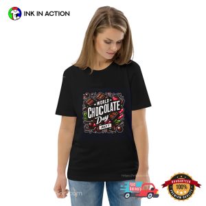 world chocolate day July 7 Graphic T shirt 2