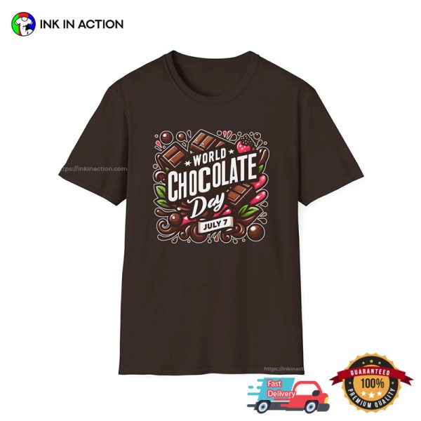 World Chocolate Day July 7 Graphic T-shirt