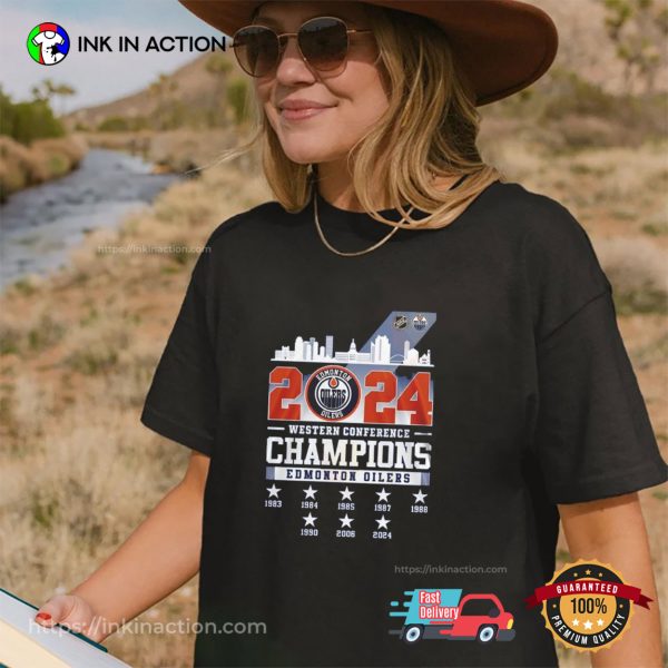 2024 Western Conference Champions Edmonton Oiler Special Shirt
