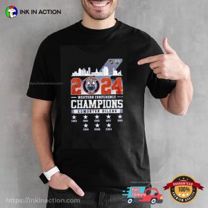 2024 Western Conference Champions Edmonton Oiler Special Shirt
