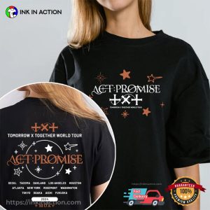 ACT PROMISE Tour 2024 TXT Fans T-shirt