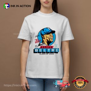 Adrian Beltré 2024 Inductee Illustrated Image T-shirt