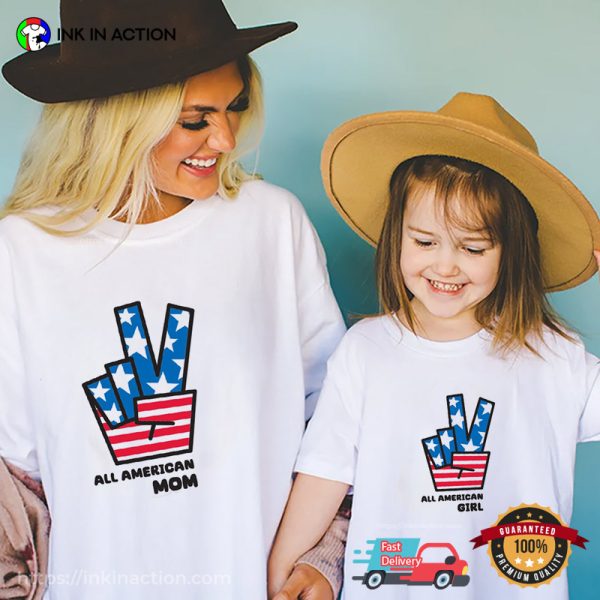 All American Victory 4th Of July Family T-shirt