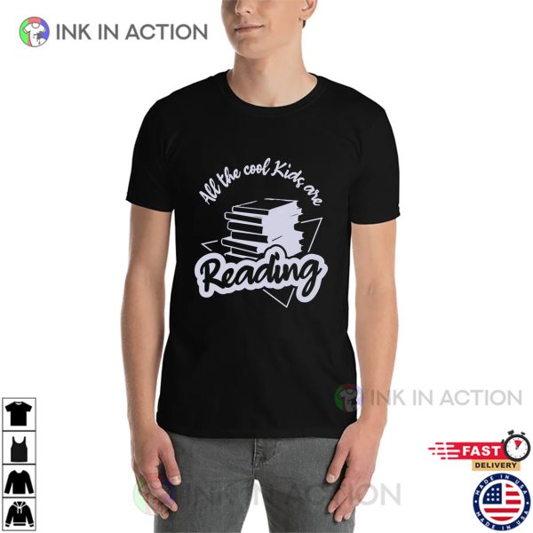 All The Cool Kids Are Reading Unisex T-shirt