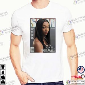 Angel Reese Unbreakable Slam Magazine Graphic T shirt 2