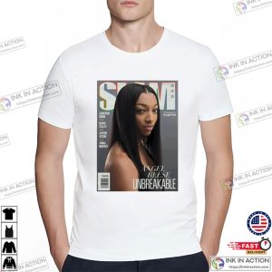 Angel Reese Unbreakable Slam Magazine Graphic T shirt 3