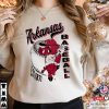 Arkansas Baseball Est 1971 Mascot T-shirt