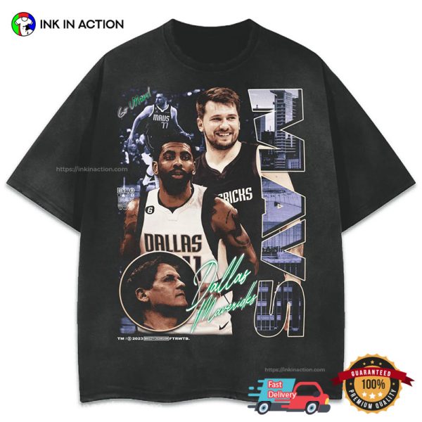 BEST MAVS NBA Dallas Mavericks Comfort Color Tee