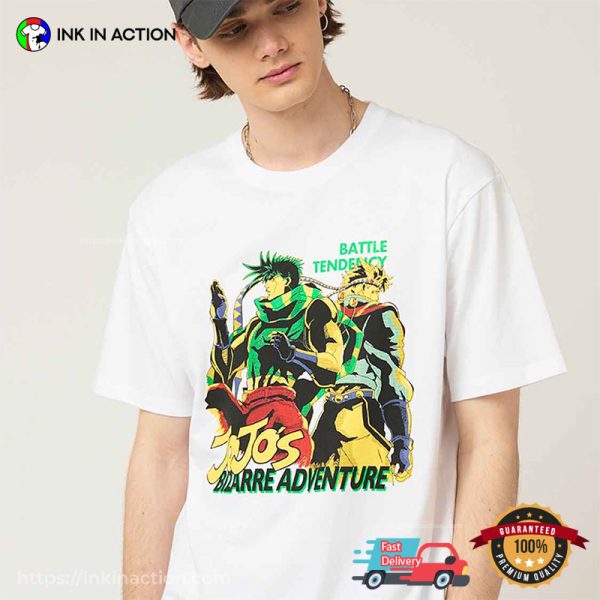 Battle Tendency Jojo’s Bizarre Adventure Anime T-shirt