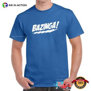 Bazinga Big Bang Theory Series Shirt