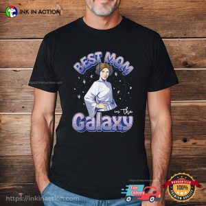 Best Mom In The Galaxy Princess Leia T-shirt