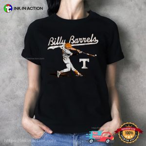 Billy Amick Billy Barrels Tennessee Baseball T-shirt