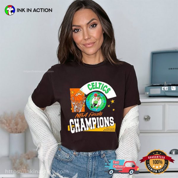 Boston Celtics Basketball NBA Finals National Champions 2024 Shirt