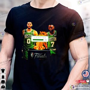 Boston Celtics Jayson Tatum And Jaylen Brown 18th NBA Championship Shirt