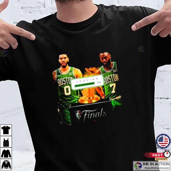 Boston Celtics Jayson Tatum And Jaylen Brown 18th NBA Championship Shirt