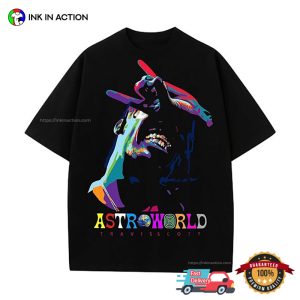 Cactus Astro World Travis Scott Graphic Tee 3