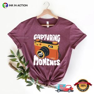 Capturing Moments Comfort Colors Shirt, Perfect Gift For A Photographer