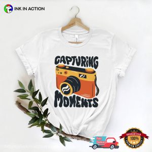 Capturing Moments Comfort Colors Shirt, perfect gift for a photographer 2
