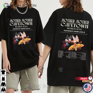 Cavetown And Mother Mother Destroy Boys Summer Tour 2024 T Shirt