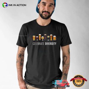 Celebrate Diversity vintage beer tee shirts 1