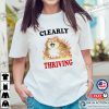 Clearly Thriving Funny Hot Cat T-shirt