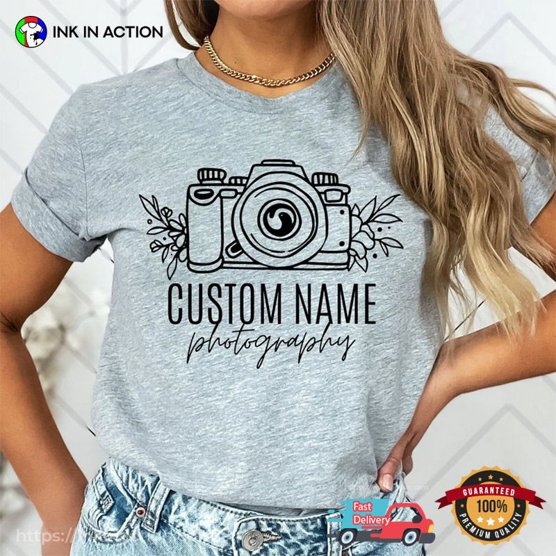 Customized Photography Shirt