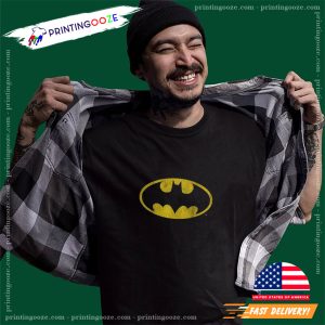 DC Comics Batman Distressed Classic Logo T Shirt