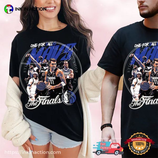 Dallas Mavericks One For All The Finals T-shirt